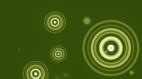 Circles spring up on a colorful background イラスト素材