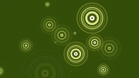 Circles spring up on a colorful background イラスト素材