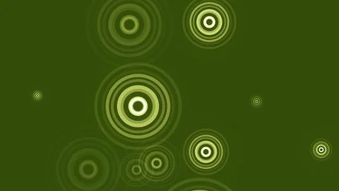 Circles spring up on a colorful background イラスト素材
