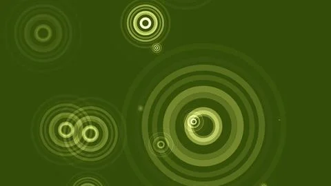 Circles spring up on a colorful background イラスト素材