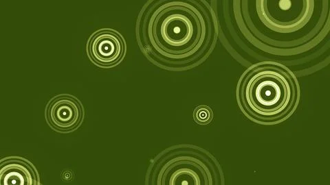 Circles spring up on a colorful background イラスト素材