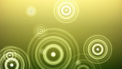 Circles spring up on a colorful background 스톡 일러스트