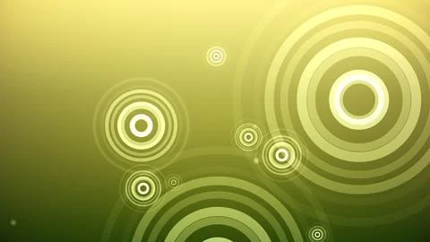 Circles spring up on a colorful background イラスト素材