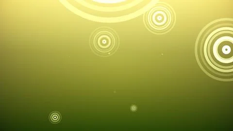 Circles spring up on a colorful background 库存插图