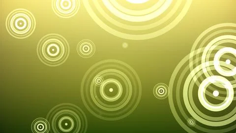 Circles spring up on a colorful background イラスト素材