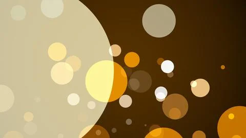 Circles spring up on a colorful background 스톡 일러스트