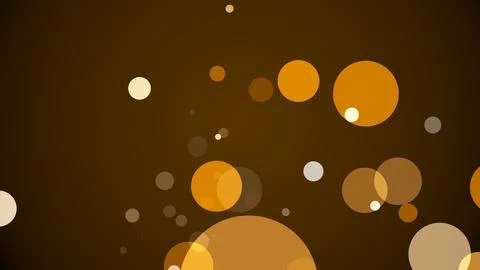 Circles spring up on a colorful background イラスト素材