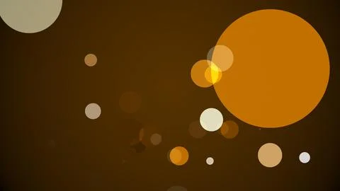 Circles spring up on a colorful background イラスト素材