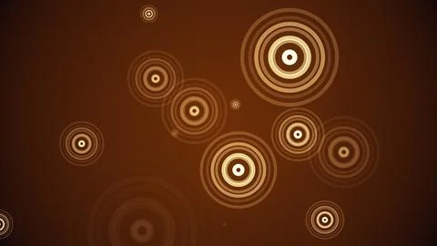 Circles spring up on a colorful background 스톡 일러스트