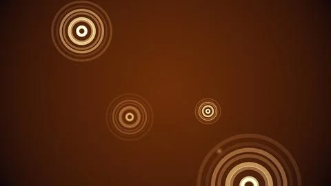 Circles spring up on a colorful background 스톡 일러스트