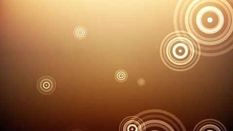 Circles spring up on a colorful background 스톡 일러스트