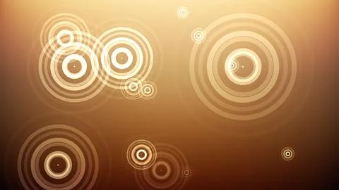 Circles spring up on a colorful background 스톡 일러스트