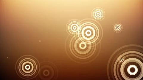 Circles spring up on a colorful background イラスト素材