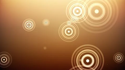 Circles spring up on a colorful background イラスト素材