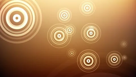 Circles spring up on a colorful background イラスト素材