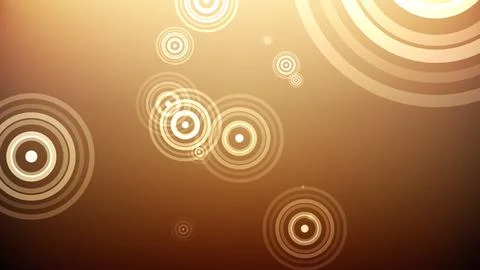 Circles spring up on a colorful background イラスト素材
