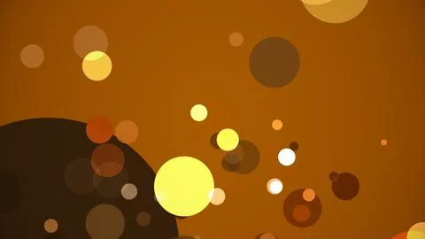 Circles spring up on a colorful background 스톡 일러스트