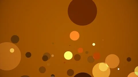 Circles spring up on a colorful background イラスト素材