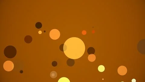 Circles spring up on a colorful background イラスト素材