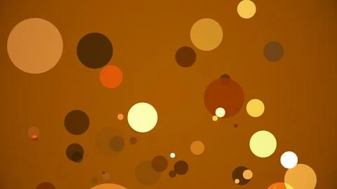 Circles spring up on a colorful background 스톡 일러스트