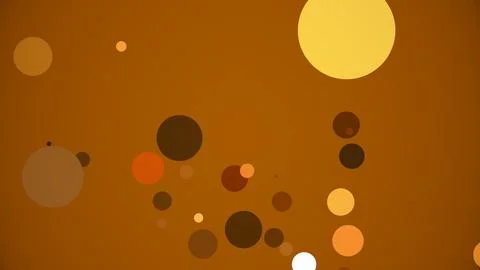 Circles spring up on a colorful background イラスト素材