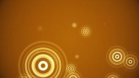 Circles spring up on a colorful background イラスト素材