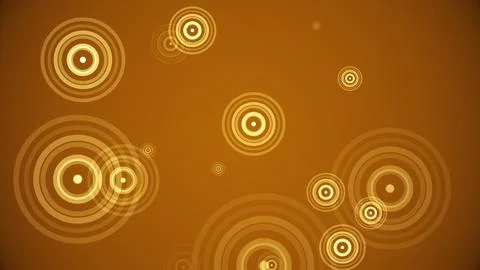 Circles spring up on a colorful background 스톡 일러스트