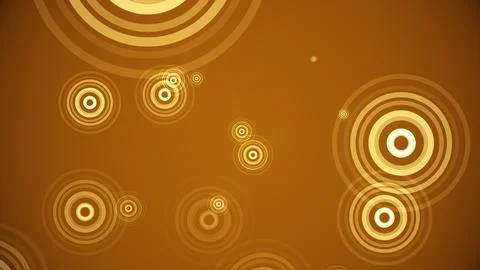 Circles spring up on a colorful background イラスト素材