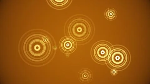Circles spring up on a colorful background イラスト素材