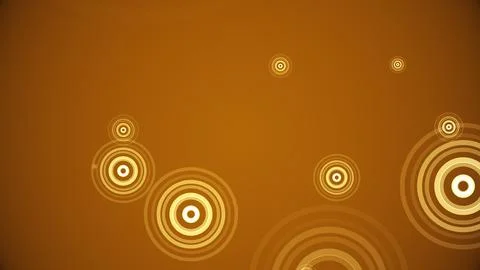 Circles spring up on a colorful background 库存插图