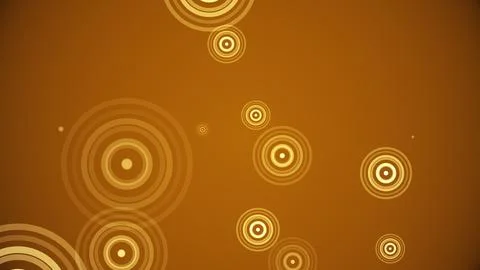 Circles spring up on a colorful background イラスト素材