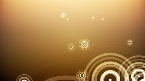 Circles spring up on a colorful background イラスト素材