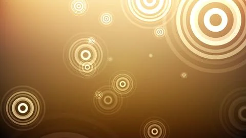 Circles spring up on a colorful background イラスト素材