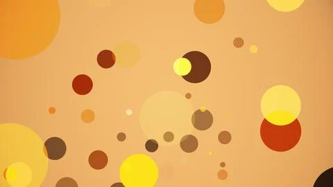 Circles spring up on a colorful background イラスト素材