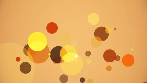 Circles spring up on a colorful background イラスト素材