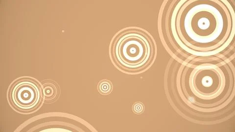 Circles spring up on a colorful background イラスト素材
