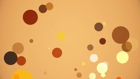 Circles spring up on a colorful background 스톡 일러스트