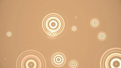 Circles spring up on a colorful background 스톡 일러스트