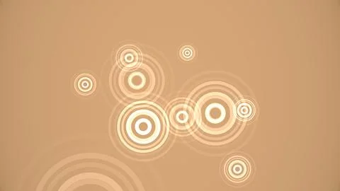 Circles spring up on a colorful background イラスト素材