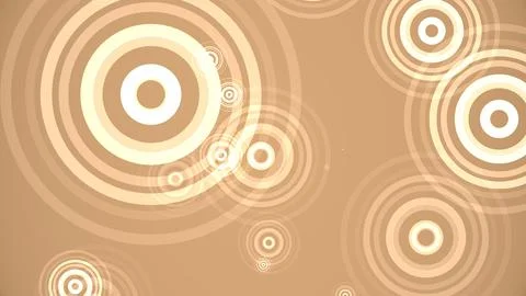 Circles spring up on a colorful background イラスト素材