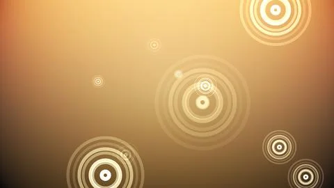 Circles spring up on a colorful background イラスト素材