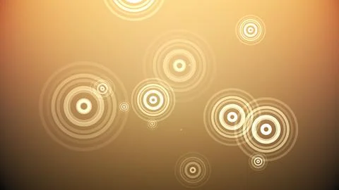 Circles spring up on a colorful background イラスト素材
