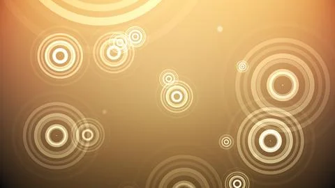 Circles spring up on a colorful background イラスト素材