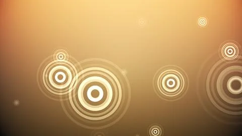 Circles spring up on a colorful background イラスト素材