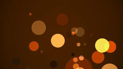 Circles spring up on a colorful background イラスト素材
