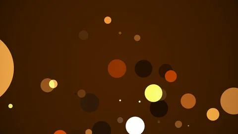 Circles spring up on a colorful background イラスト素材