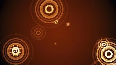 Circles spring up on a colorful background 스톡 일러스트