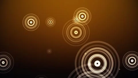 Circles spring up on a colorful background イラスト素材