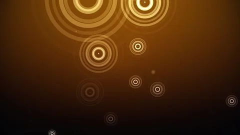Circles spring up on a colorful background イラスト素材