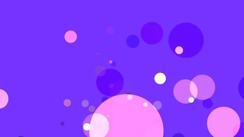 Circles spring up on a colorful background イラスト素材